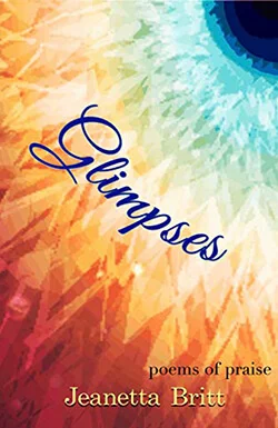 Glimpses poetry collection cover